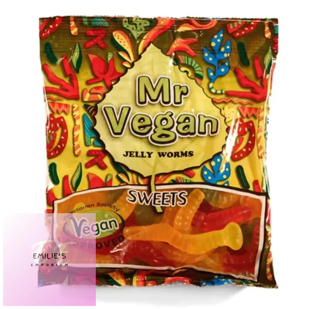 Jelly Worms (Mr Vegan) 12X120G Sweets