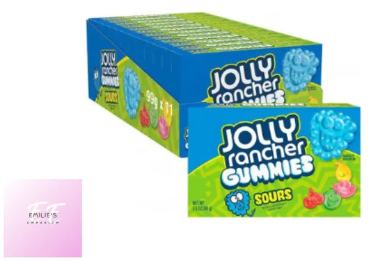 Jolly Rancher Gummies Sours Theatre Box 3.5Oz/99G – Pack Of 11