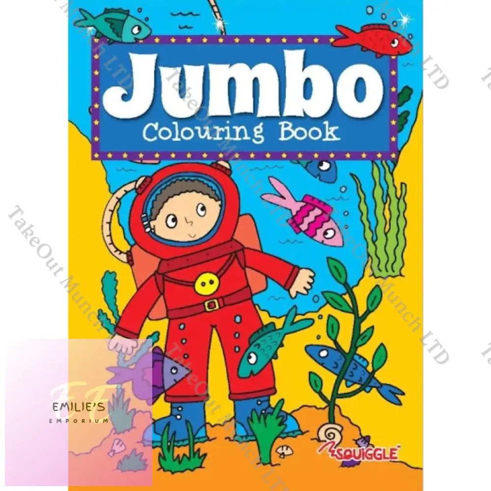 Jumbo Colouring Book - Assorted