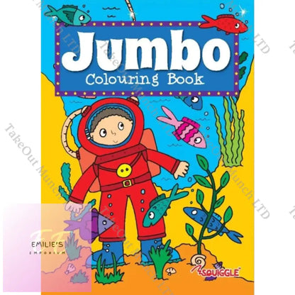 Jumbo Colouring Book - Assorted