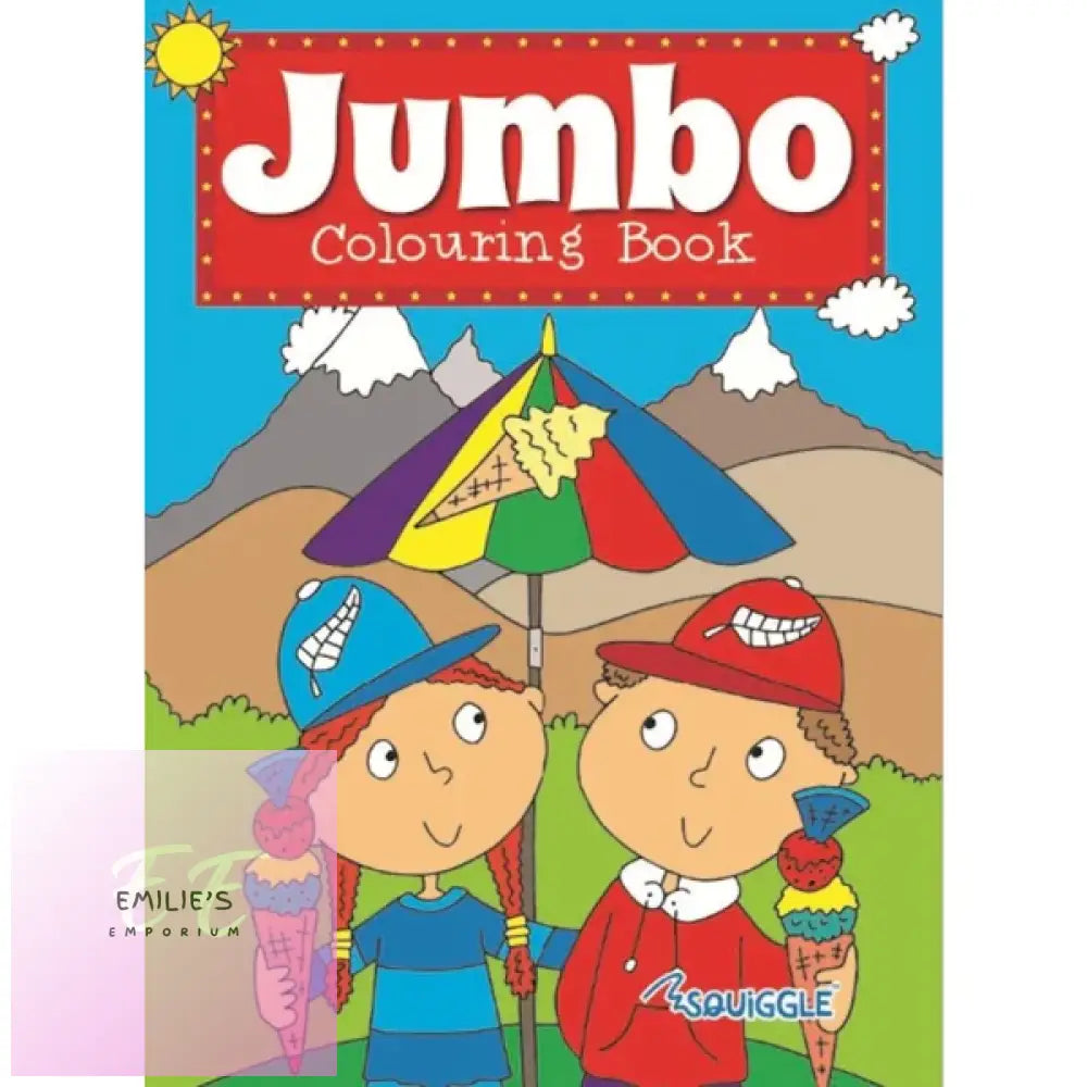 Jumbo Colouring Book - Assorted