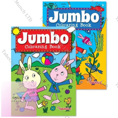 Jumbo Colouring Book - Assorted