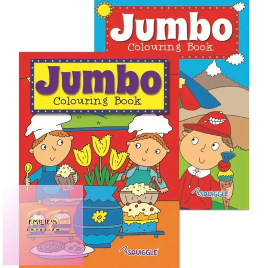 Jumbo Colouring Book - Assorted