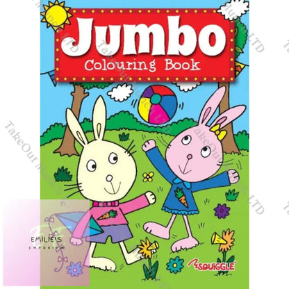 Jumbo Colouring Book - Assorted