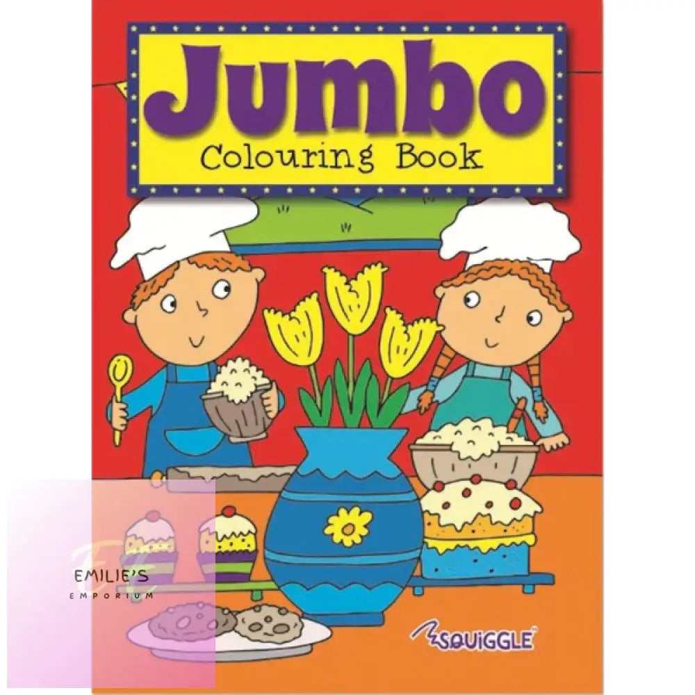 Jumbo Colouring Book - Assorted