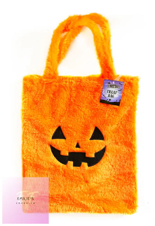 Jumbo Deluxe Plush Pumpkin Bag