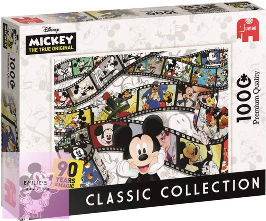 Jumbo Disney Mickey 90Th Anniversary Classic Collection 1000 Piece Jigsaw Puzzle