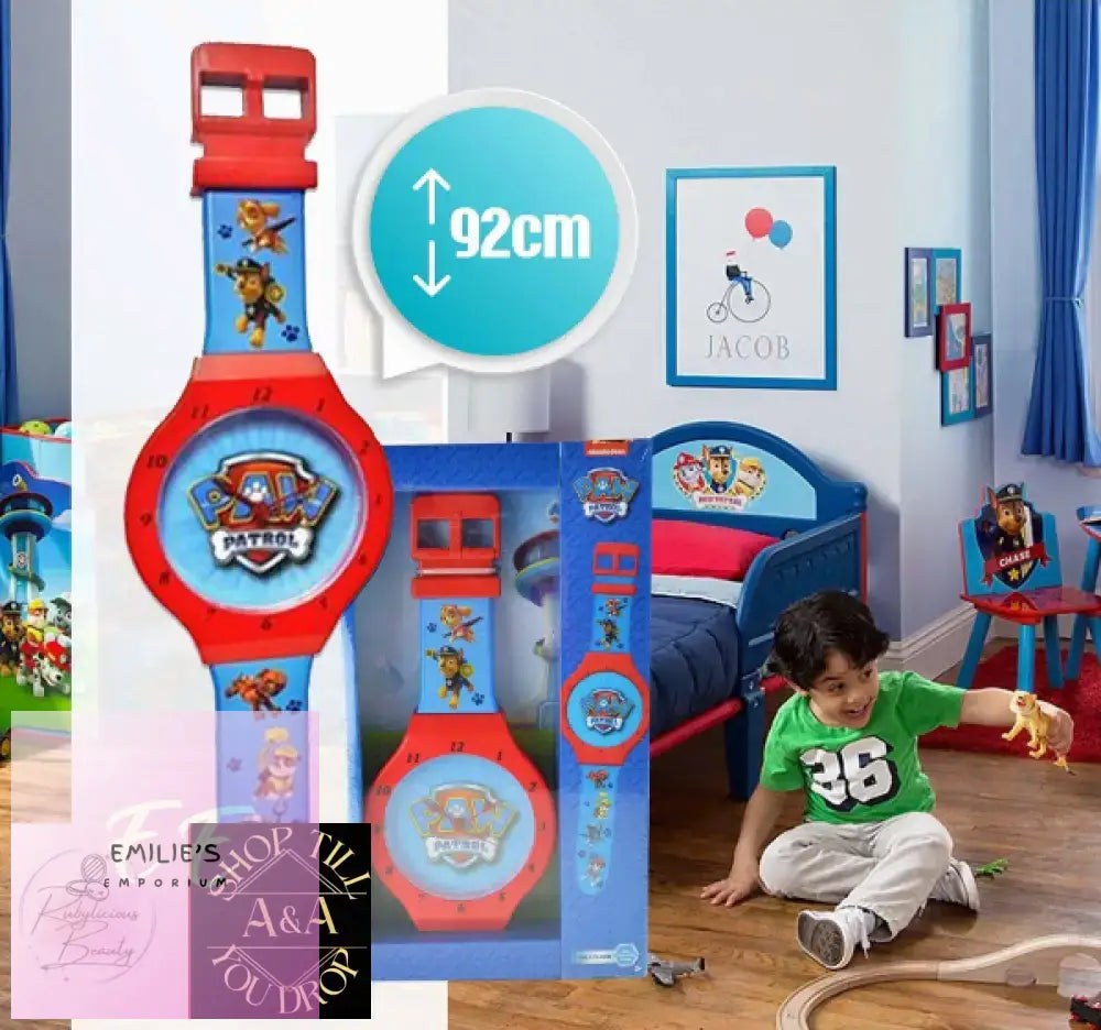 Jumbo Paw Patrol Wall Clock