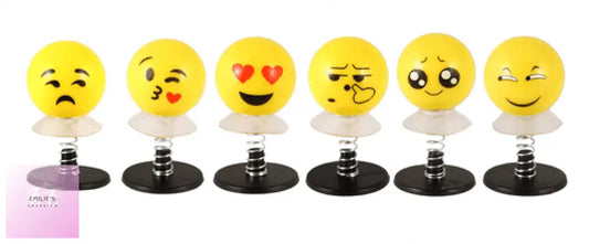 Jump Up Smiley Faces 5Cm Pocket Money Toys