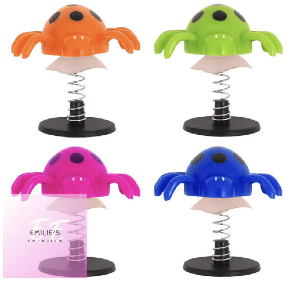 Jump Up Spider Pocket Money Toys