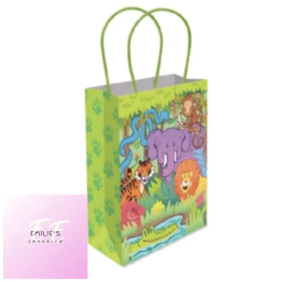 Jungle Party Gift Bag Pre Filled - Includes 3 Items + Haribo Strawbs