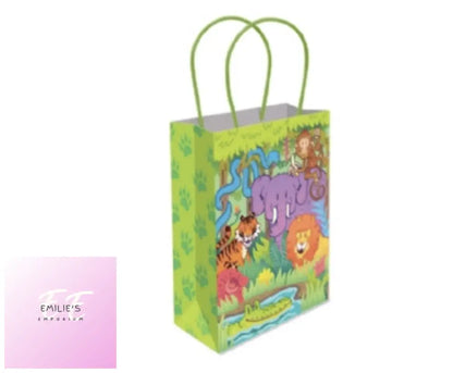 Jungle Party Gift Bag Pre Filled - Includes 4 Items