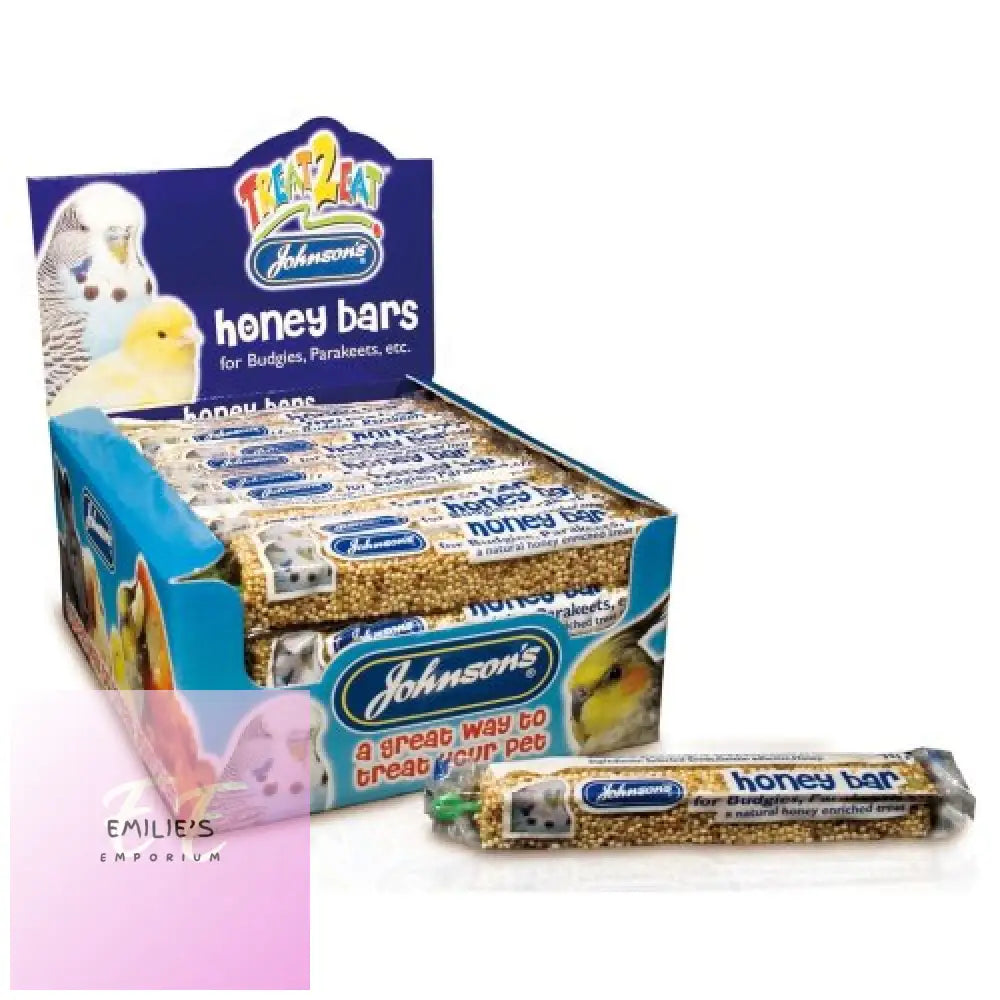 Jvp Treat2Eat Budgie Honey Bar 35G (Pack Of 40)