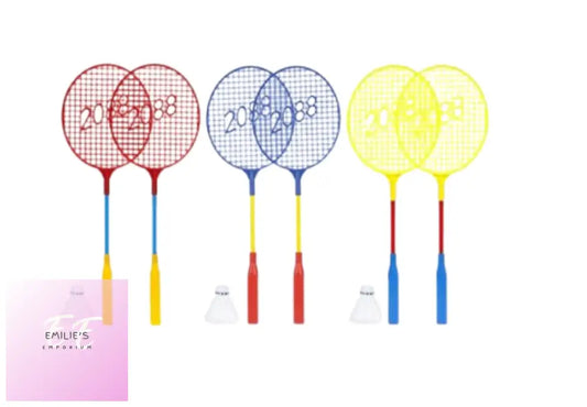 Kids 18’ Badminton Racquet & Shuttlecock Set