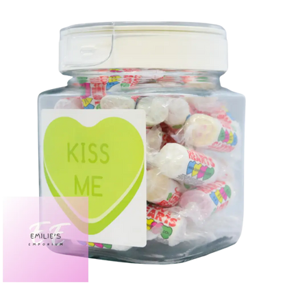 Kiss Me Love Heart Jar 450G