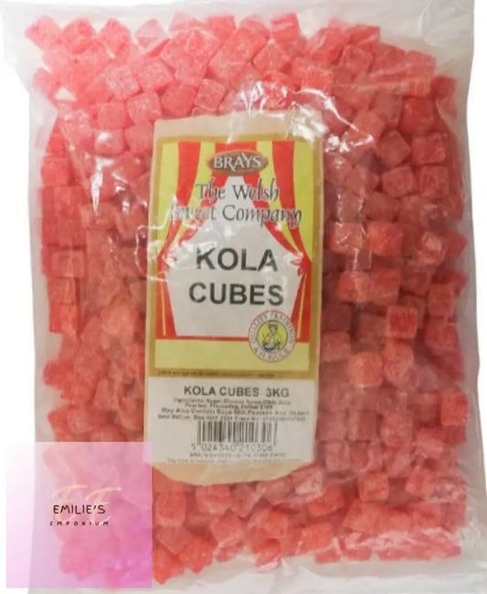 Kola Cubes (Brays) 3Kg Sweets