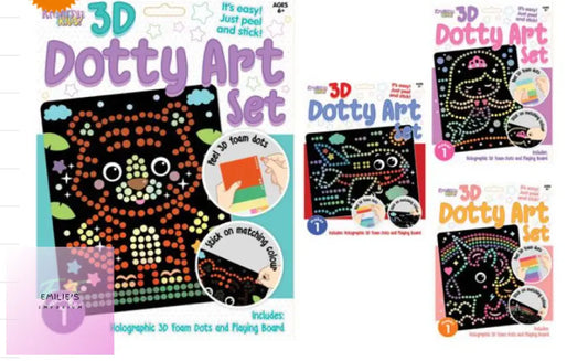 Kreative Kids 3D Dotty Art Set Assorted Picked At Random