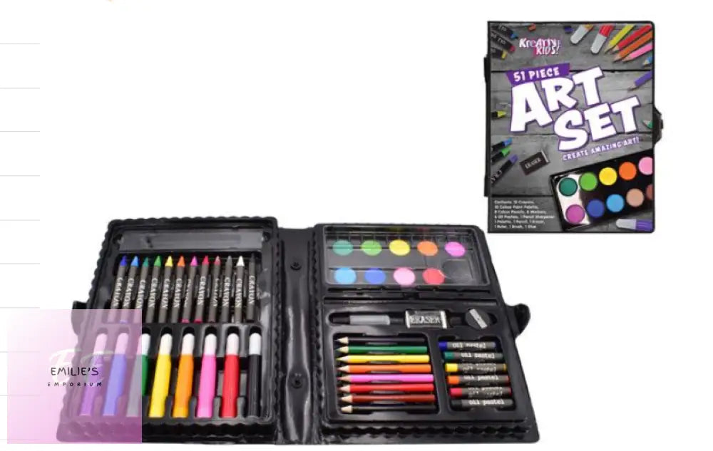 Kreative Kids 51Pce Art Set