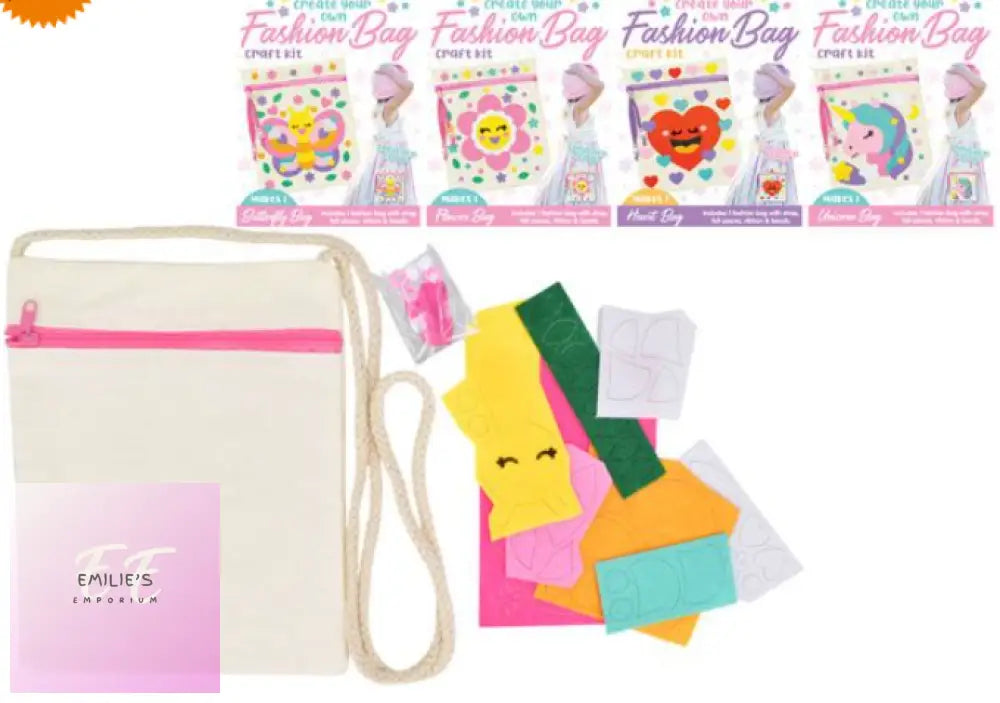 Kreative Kids Create Your Own Fashion Bag Craft Kit