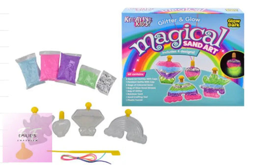 Kreative Kids Glitter And Glow Magical Sand Art