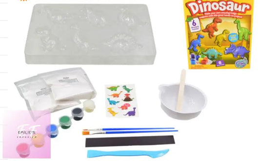 Kreative Kids Mould & Paint Dinosaur Fridge Magnet Kit