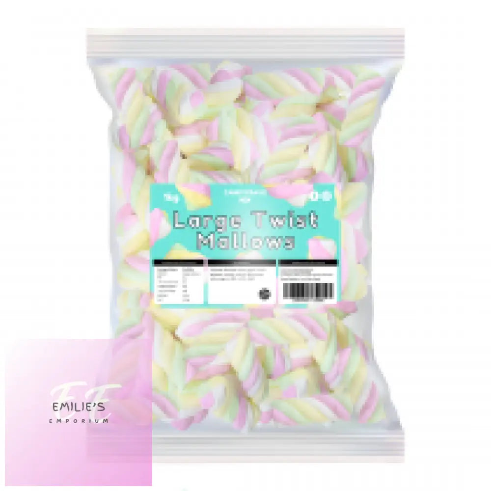 Large Twist Mallows (Candycrave) 1Kg