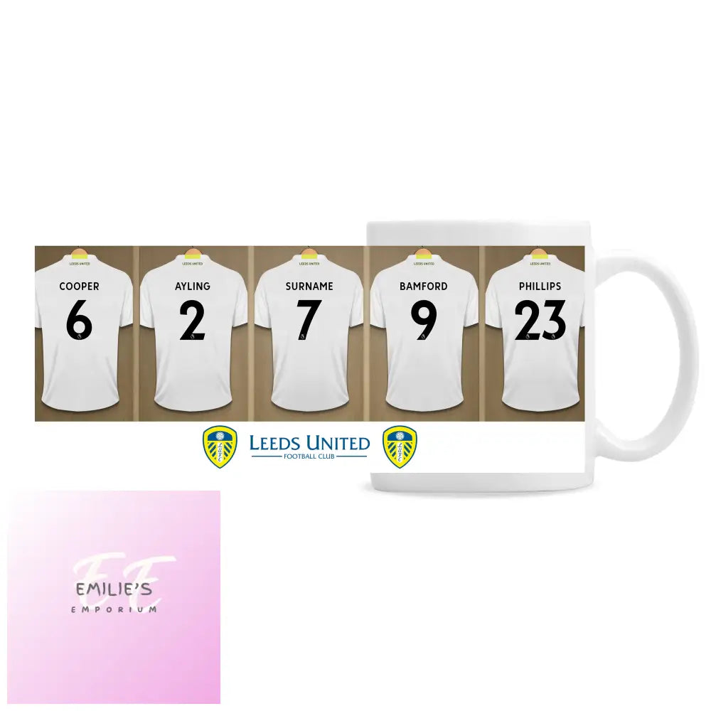 Leeds United Football Club Dressing Room Mug