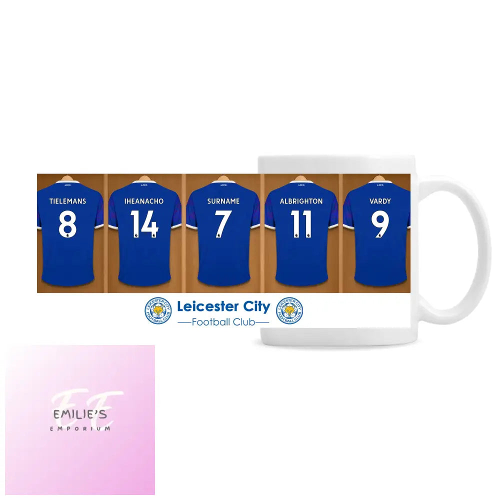 Leicester City Football Club Dressing Room Mug