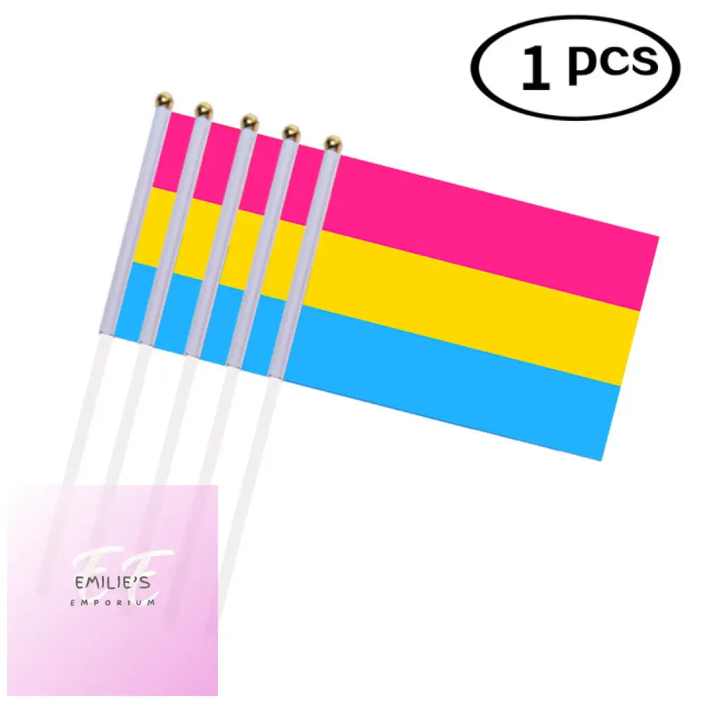 Lgbt Flags 14X21 Cm - Choice Of Designs Pansexuality Flag