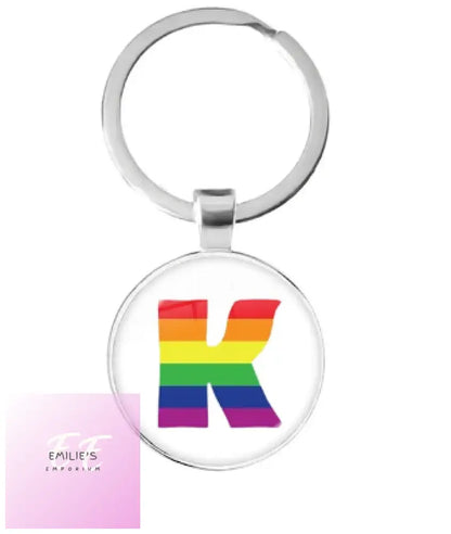 Lgbt Initial Key Rings K