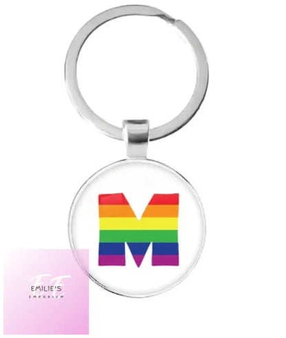 Lgbt Initial Key Rings M