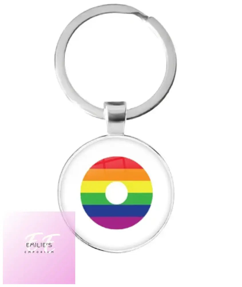 Lgbt Initial Key Rings O