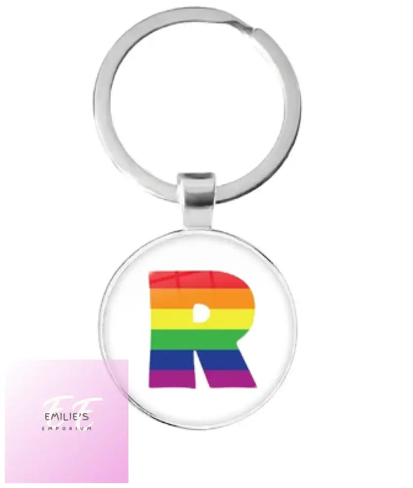 Lgbt Initial Key Rings R