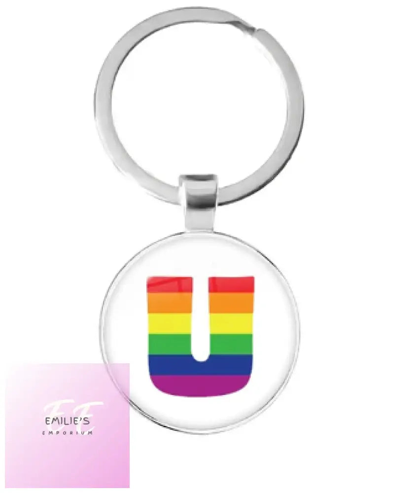 Lgbt Initial Key Rings U