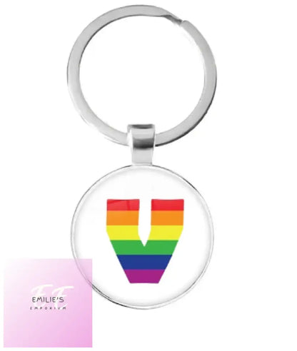 Lgbt Initial Key Rings V