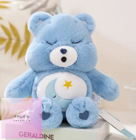 Light Blue Sleepy Care Bear Plush Toy 44Cm