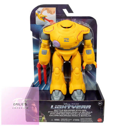 Lightyear Action Figure Battle Equipped Zyclops With Blaster 20Cm