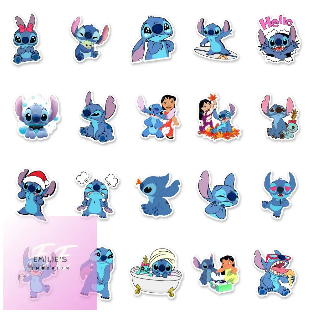 Lilo Stitch Graffiti Stickers - Choice Of Pack Size