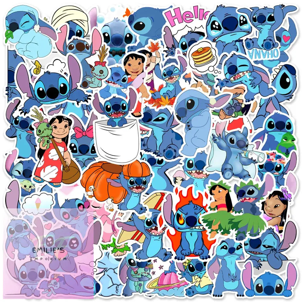 Lilo Stitch Graffiti Stickers - Choice Of Pack Size