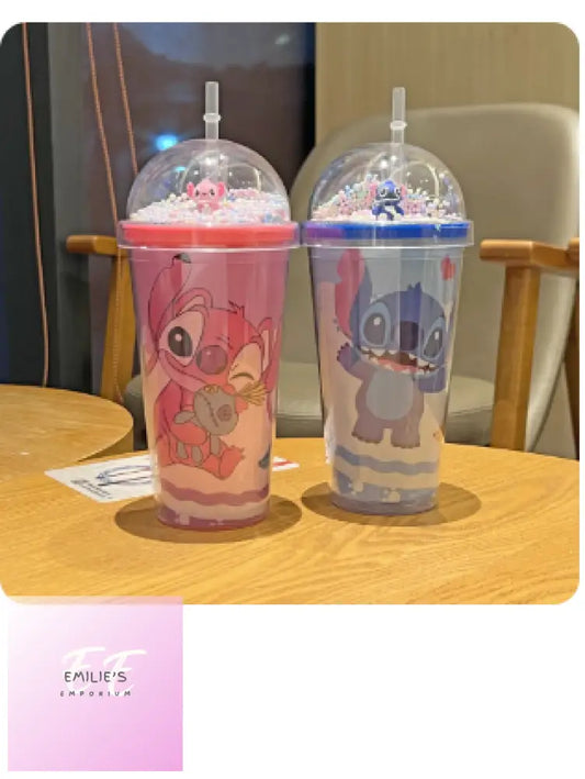 Lilo & Stitch Plastic 450 Ml Water Bottle