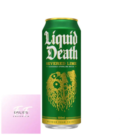 Liquid Death Sparkling Severed Lime 500Ml