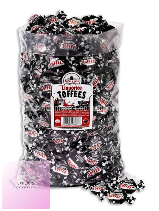 Liquorice Toffees (Walkers Nonsuch) 2.5Kg