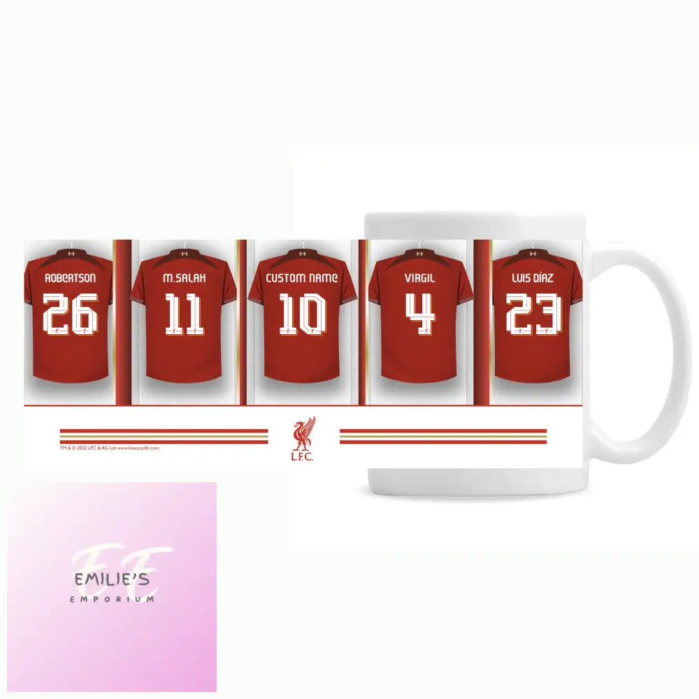 Liverpool Football Club Dressing Room Mug