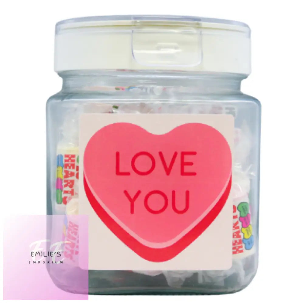 Love You Heart Jar 450G