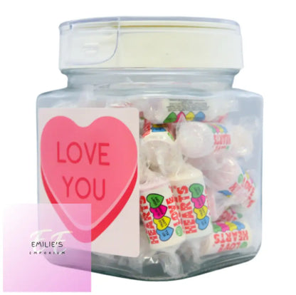 Love You Heart Jar 450G