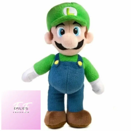 (Luigi) Super Mario Bros Plush Doll Luigi Soft Toy