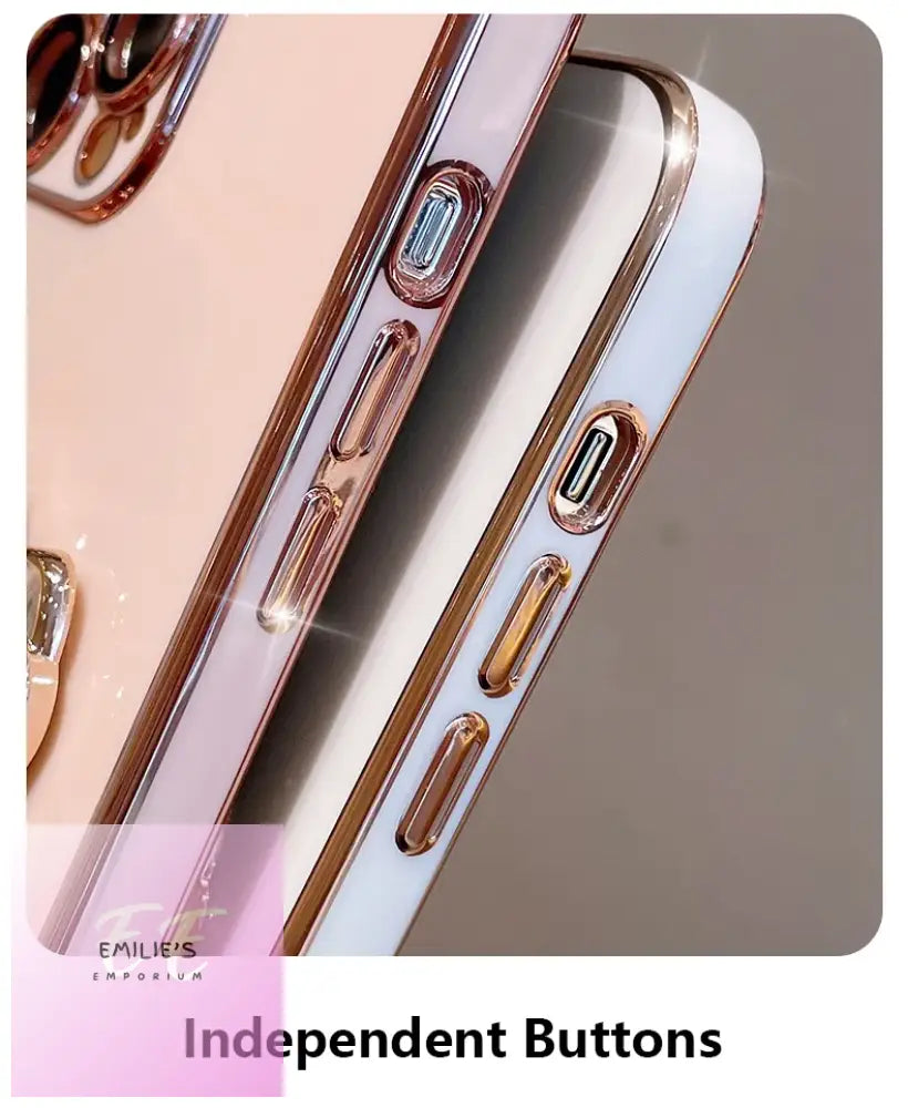 Luxury Plating Hello Kitty Case For Samsung Galaxy S10 & Plus - Choice Of Colour