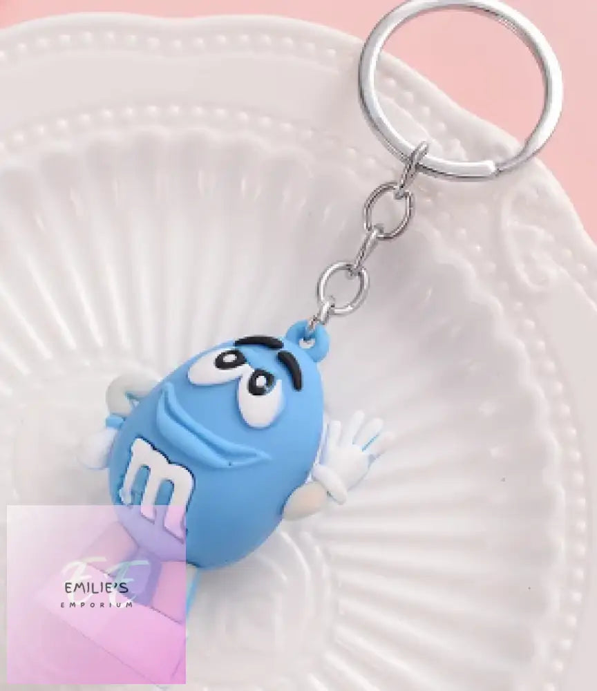 M&M Character Key Rings- Choices Blue