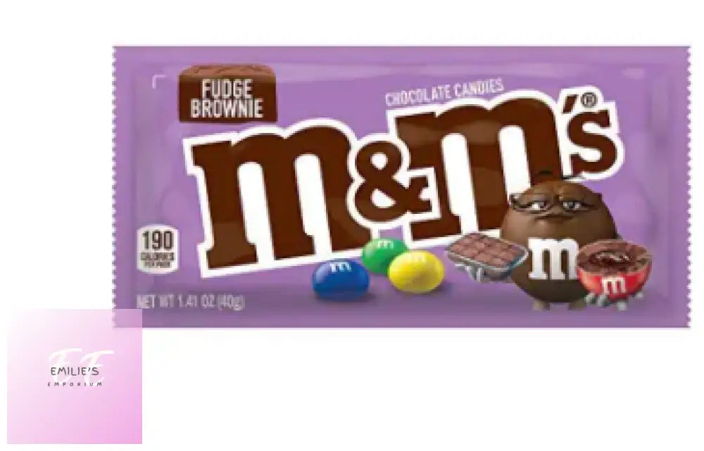 M&M Fudge Brownie 1.35Oz/40G – Pack Of 24