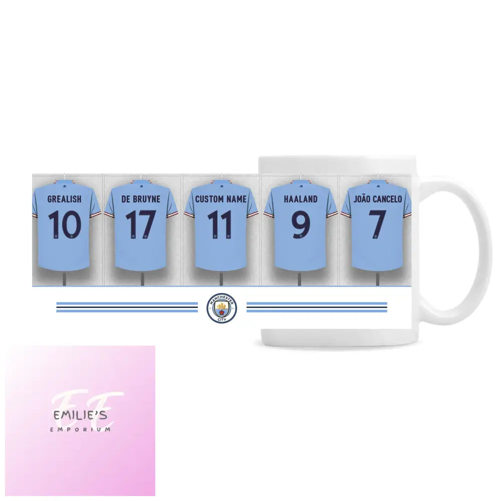 Manchester City Football Club Dressing Room Mug